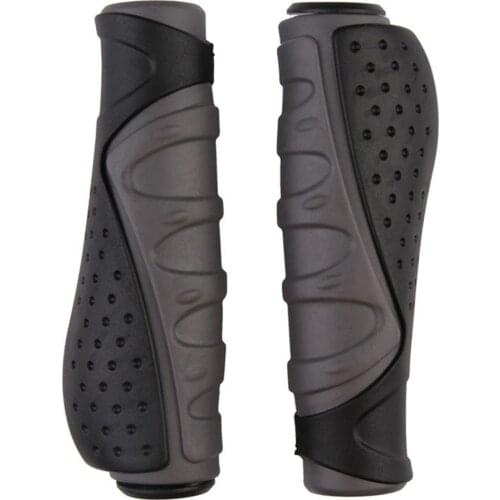 Anti-slip Bike Handlebar Handle Bar Rubber End for Multi-Speed Bicycle Mountain Bike Shock Absorption