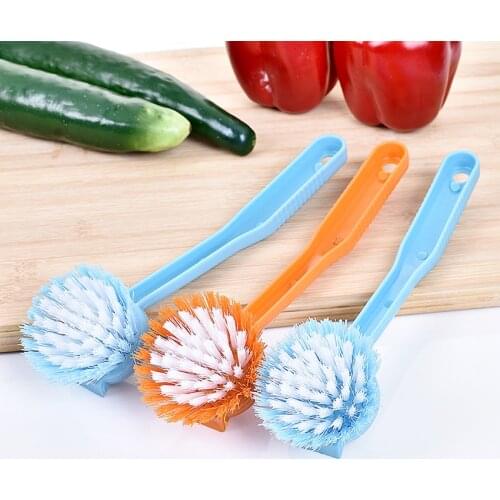 1pc Kitchen Cleaning Brush Long Handle Multifunction Pot Pan Dish Washing Brush cleaning tool accessories Brush For Cleaning