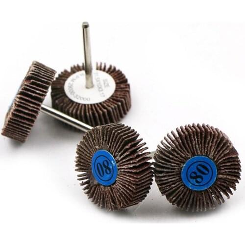 1 Pcs 80 Grit Abrasive Flap Wheels Sanding Discs Set Flap Sanding Disc Polish Rotary Tools For Power Tool Dremel Accessories