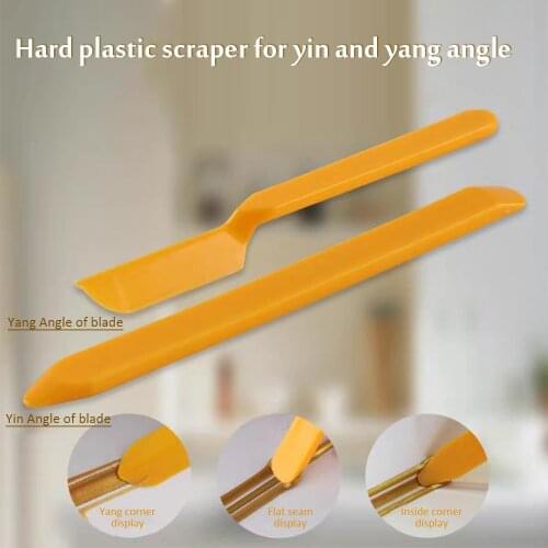 Negative Angle Glass Glue Scraper Sealant Finishing Cleaning Tool ABS Floor Tile Cleaner Beautiful seam trimming Practical aids