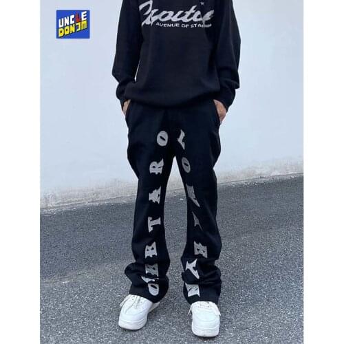 Uncledonjm Men's Flared Jeans