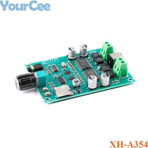 XH-A354 Bluetooth 5.0 Audio Stereo Digital Power Amplifier Board 2*20W 20W + 20W Dual Channel YDA138-E Audio Amplifier Module