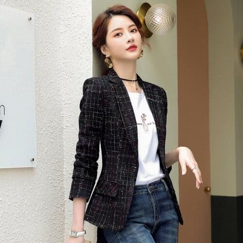 Xinliangyi Women's Tweed Blazers