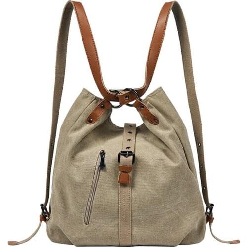 Womens Canvas Handbag Fashion Single-shoulder Bag Multi-functional Casual Large Capacity Tote Womens Shopping Bag