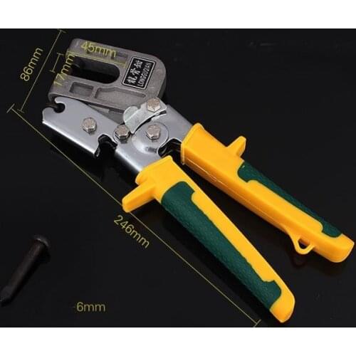 New 1PC 10 Inch Handle Stud Crimper Plaster Board Drywall Tool for Fastening Metal Studs