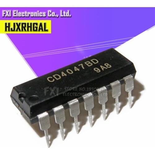 10PCS CD4047BE CD4047 DIP14 DIP new original