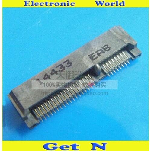 10pcs Mini PCE-E 52P 4.0H 3G Wireless Modeular Msata Connector Jack Socket For Laptops