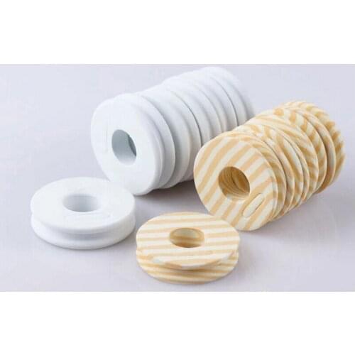 100Pcs Wooden Grain Fishing Board Foam Line Board Fishing Accessories Line Board Free Shipping