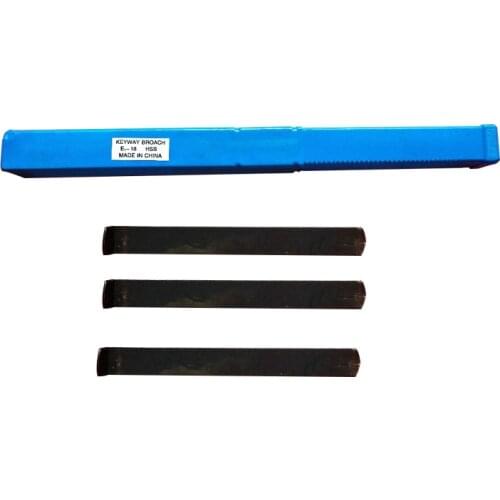 18mm E Push-Type Keyway Broach Metric Sized HSS Broach Cutting Tool knife with Shim for CNC Machine