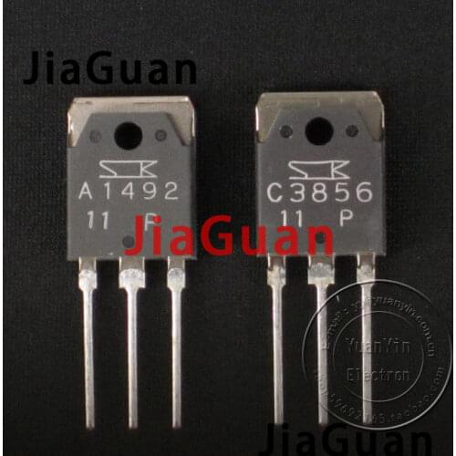 2pairs High power diode triode Sanken 2SA1492 2SC3856 TO-3P Audio Power Amplifier tube New HIFI amplifier SK A1492 C3856
