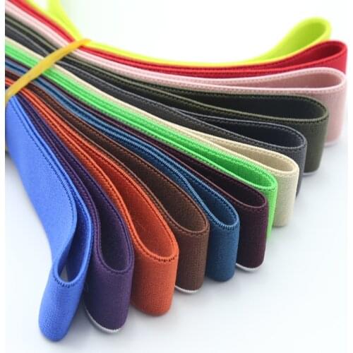 25m Skin-friendly Color Elastic Bandwidth Elastic Pants Elastic Belt 13 Colors