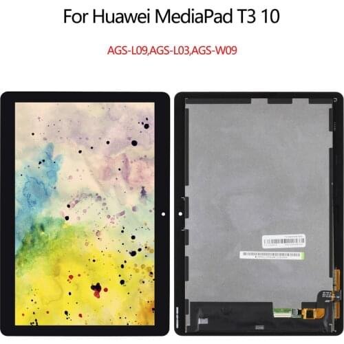 9.6'' for Huawei MediaPad T3 10 AGS-L09, AGS-L03, AGS-W09 LCD Display Screen and Touch Screen Digitizer Components