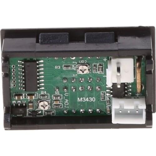 DC 0-100V 10A Dual LED Digital Voltmeter Ammeter Voltage AMP Power Car Monitor Tester Tools