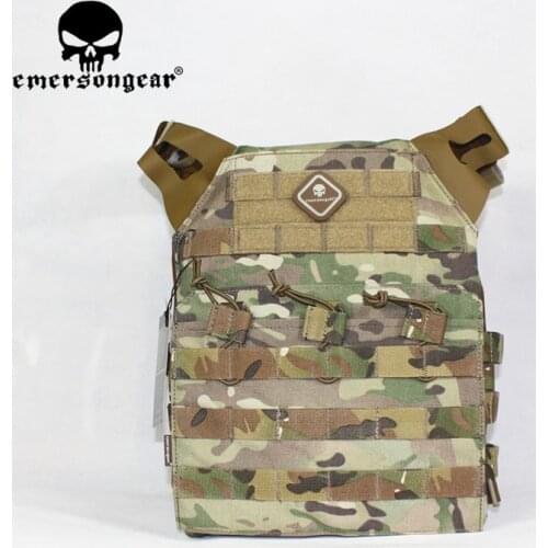 EMERSONGEAR Tactical Vest MOLLE JPC Vest Airsoft Paintball Molle Vest Chest Protective Plate Carrier Multicam Combat Vest EM7344