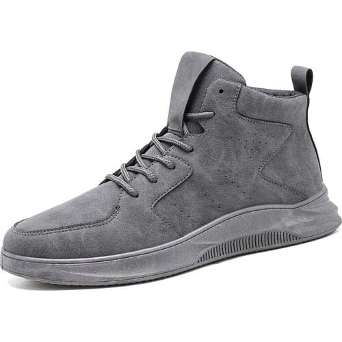 Zapatillas de deporte Men winter Shoes Skateboarding Shoes High Top British Style Comfortable Sneaker Skateboarding Sneakers