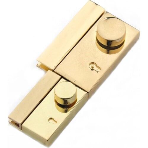 1pcs Metal Push Lock Rectangle Fashion Switch Lock For DIY Handbag Bag Purse Luggage Hardware Closure Bag Parts Accessories