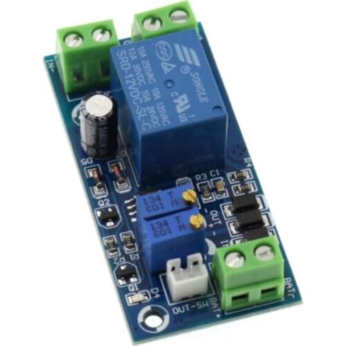 12V Battery Anti-over-discharge Control Module Under-voltage Automatic Charging Lithium Battery Battery Protector Board 29434