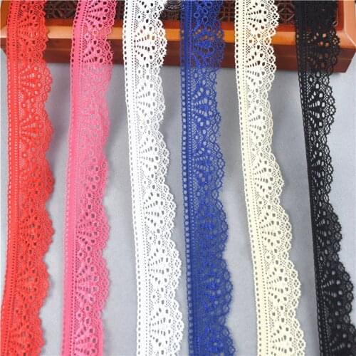 New beautiful Lace Ribbon fan-shaped elastic lace trim and decorating African lace fabric embroidery variety of holiday party