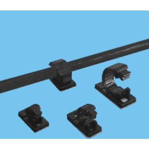 Plastic cable clamp :4J-S self adhensive cable clamp cable clip cable clip wire clip