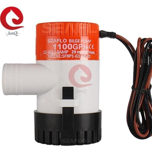 SEAFLO 01Series 1100GPH 12V/24VDC Electric Marine Submersible Bilge Sump Water Pump For Boat helps exclude bilge water Tools