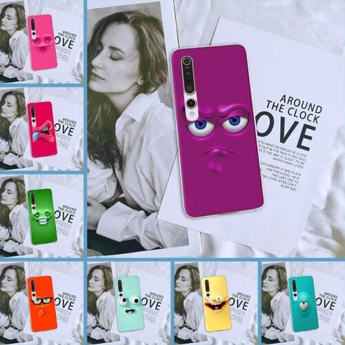 Funny Cartoon Silicone Transparent For Xiaomi Mi Note 10 Lite Pro Phone Case For Xiaomi Mi 10 Lite Pro Youth Play Back Cover