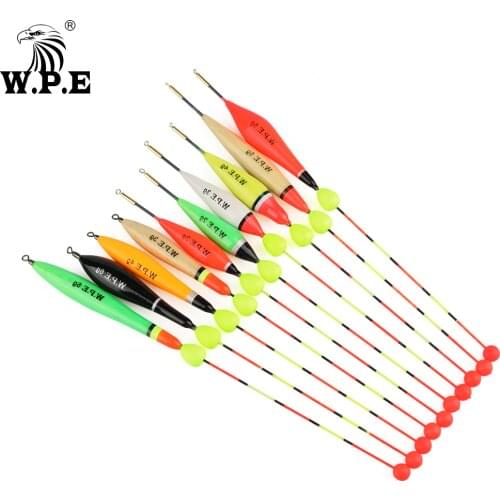 W.P.E Fishing Float 3pcs/lot Size 2g-6g Floating Ball Slidding Floater Barguzinsky Fir Float Buoy Bobber Fishing Tackle Pesca
