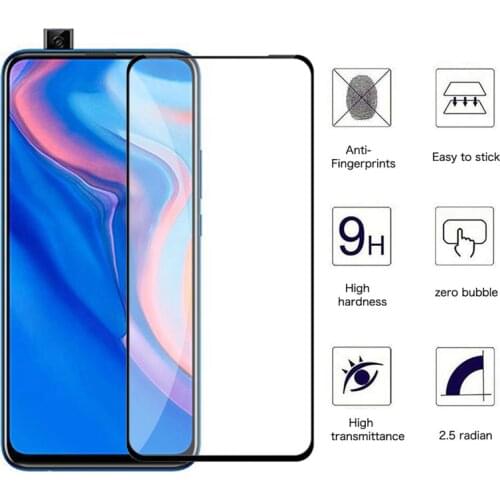 For huawei Full Cover Y9 Prime protective glass Y 9 2019 2018 screen protector Y9Prime Y92019 sheet Tempered Glas 9y y9s Film
