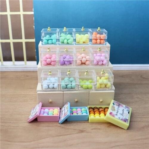 1:12 OB11 Pullip Molly Dollhouse Accessories Mini Candy Box Model Toy