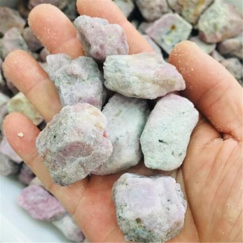 100g Natural tourmaline stone, mineral specimens, hand-carved jewelry making materials