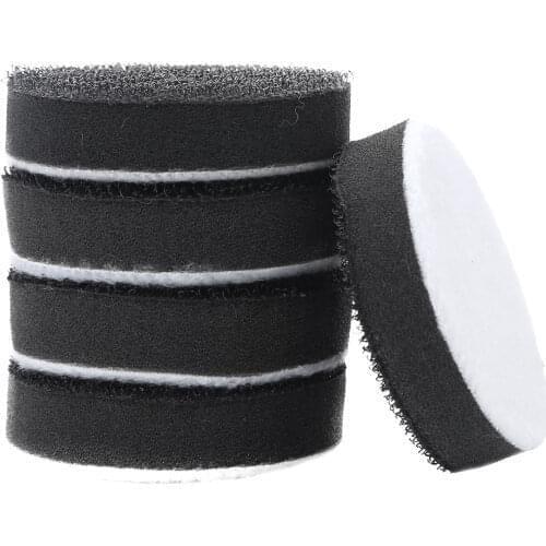 5Pcs Buffer Mats 50mm/75mm Soft Foam Density Interface Pads Hook and Loop Sponge Cushion Protection Sanding Buffer Backing Pad