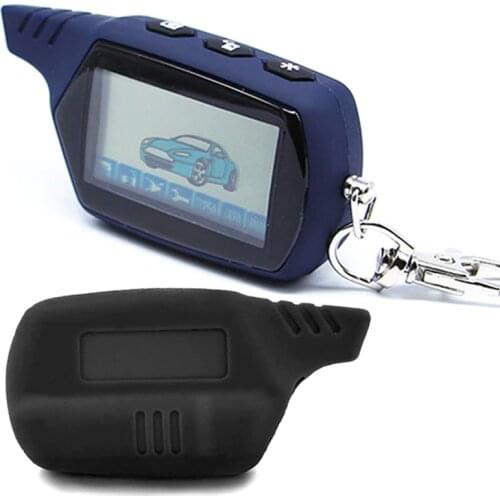 A61 2-Way Lcd Remote Control Key Fob For Anti-Theft starline A61 Engine Starter Two Way Car Alarm System Car Keychain Alarm