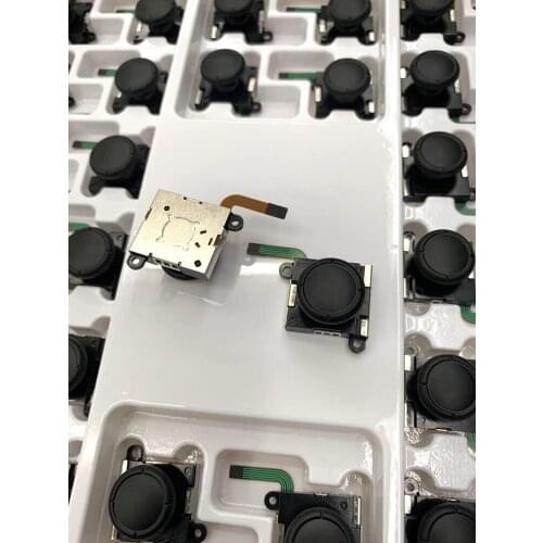 2pcs L R Left Right 3D Analog Sensor Stick Joystick Replacement for Nintend Switch Joycon Controller
