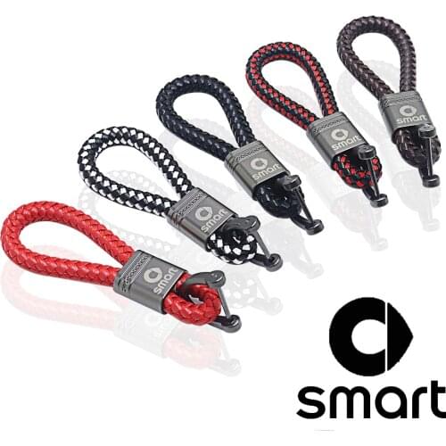 Good quality car Key chain for smart fortwo 451 450 452 453 454 Cabrio Crossblade EQ Forfour coupe ROADSTER key ring Accessories