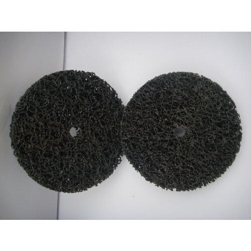 1pcs 4"(100mm) Clean and strip abrasive stripping disc with1/2" hole abrasive wheel strip-it disc for metal dust removal