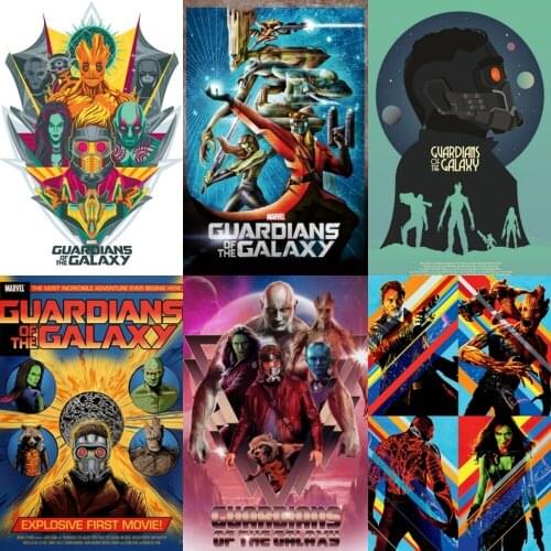 Canvas Painting Marvel Movie Wall Art Guardians of The Galaxy 2 Posters and Prints Room Decor Pictures for Home Decoration