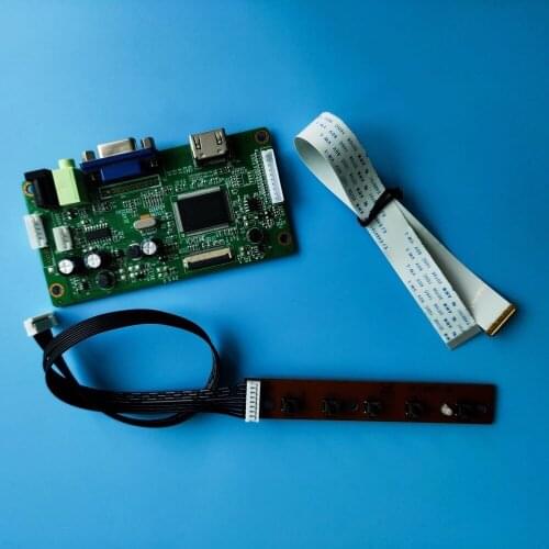 Kit for B125XTN03.0 EDP HD LED Controller board LCD monitor 12.5" Display Screen 1366x768 30pin panel HDMI VGA DRIVER