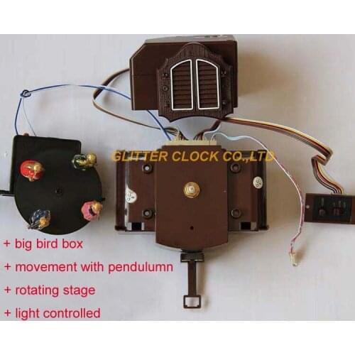 Creative Living Room Wall Clock Modern Design Wood Watches Cuckoo Clocks Relogio Parede Time Reloj Pared Household Goods