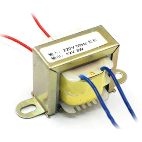 CIRMECH AC 12V3W Square EI transformer for preamplifer tone board Electronic industrial control used