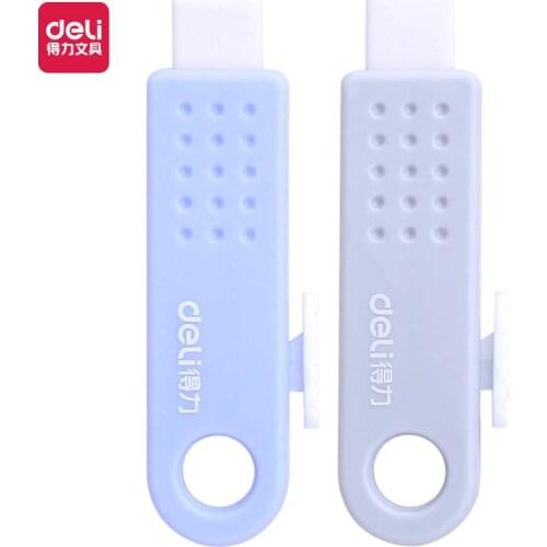 1pcs Deli 71085 advanced push-pull eraser test card error correction eraser, homework change eraser, student office stationery