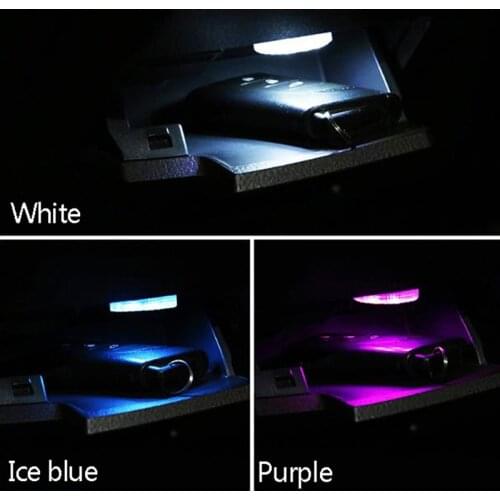 2pcs Car Interior Light Mini Reading Lamp Auto Touch Night Car Roof Ceiling Lighting Accessories