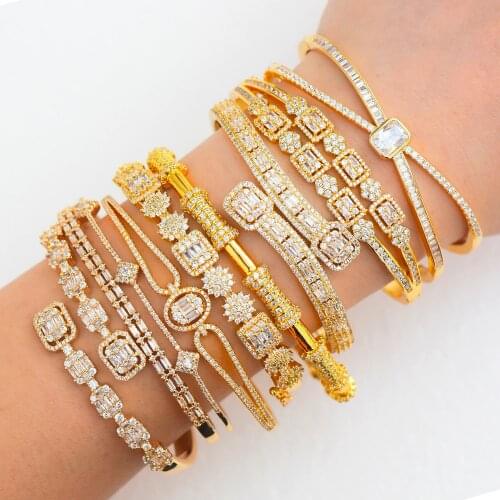 Missvikki New Elegant Mix Match Mashable Stackable Bangle Rings For Women Wedding Arabia Bangle Bridal brincos para as mulheres