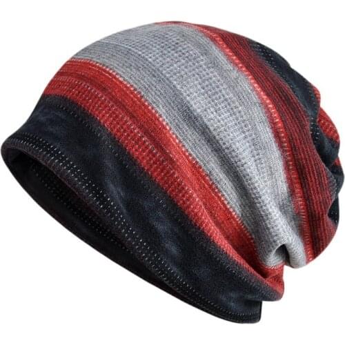 Autumn Winter Sport Running Cap Scarf Cotton Women Men Breathable Stretch Hat Neck Warmer Style Hat