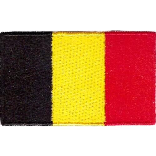Belgium country flag patch,cheap wholesale