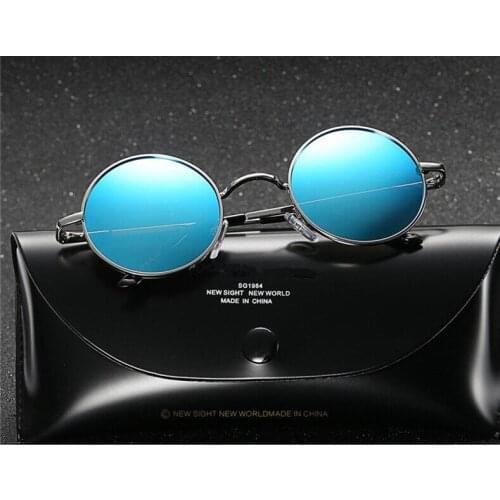 RunBird New Polarized Round Sunglasses Mens Womens Brand Designer Round Glasses Classic Sun glasses Driving Eyewear UV400 171R