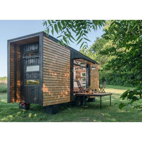 Tinyhouse , Garden House 24' , Prefab House , Architecture , Römork Ağaç Ev , Trailer House
