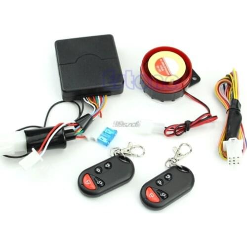 Motorcycle Bike Security Alarm System Immobiliser Remote Control Engine Start DropShip