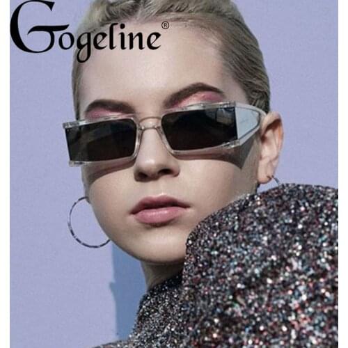 2021 New Small Square Frame Sunglasses Women Fashion Rectangle Vintage Sun Glasses Men Shades Retro Green Oculos UV400