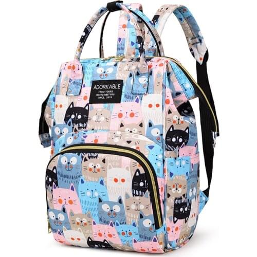 Fashion Maternity Baby daddy Diaper Bag Mami Backpack Waterproof bags Nurse Changing Nappy Bag for Baby Stroller Organizer