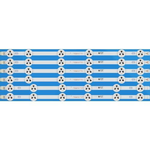LED Backlight 6 Lamp strip For VESTEL 42FA5000 42FA8000 42 VNB Reduced A B-C VOX LED-42880 VES420UNDL-3D-N02 VES420UNDL-2D-N03