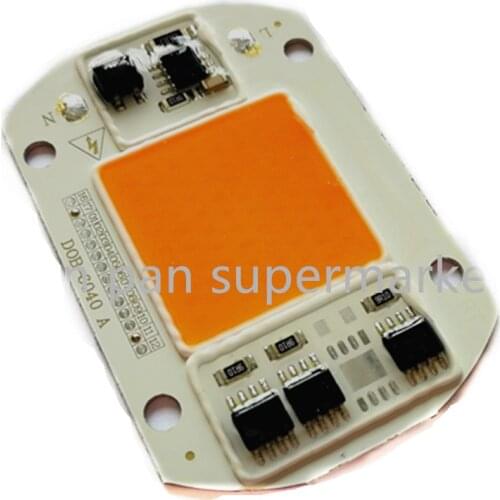 10pcs LED COB Chip For Grow Plant Light Full Spectrum Input 220V 50W For Indoor Plant Seedling Grow and Flower